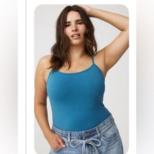 Torrid Foxy Cami Top Bluesteel NWT